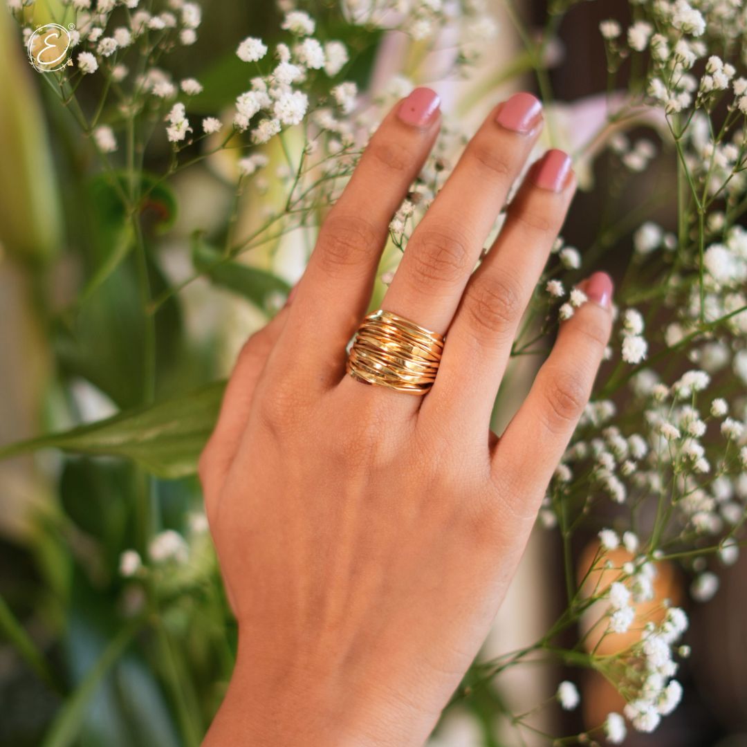 Chunky Streak Ring