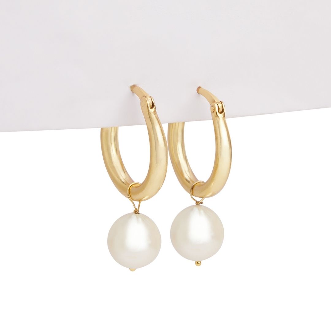 Sia Pearl Hoops
