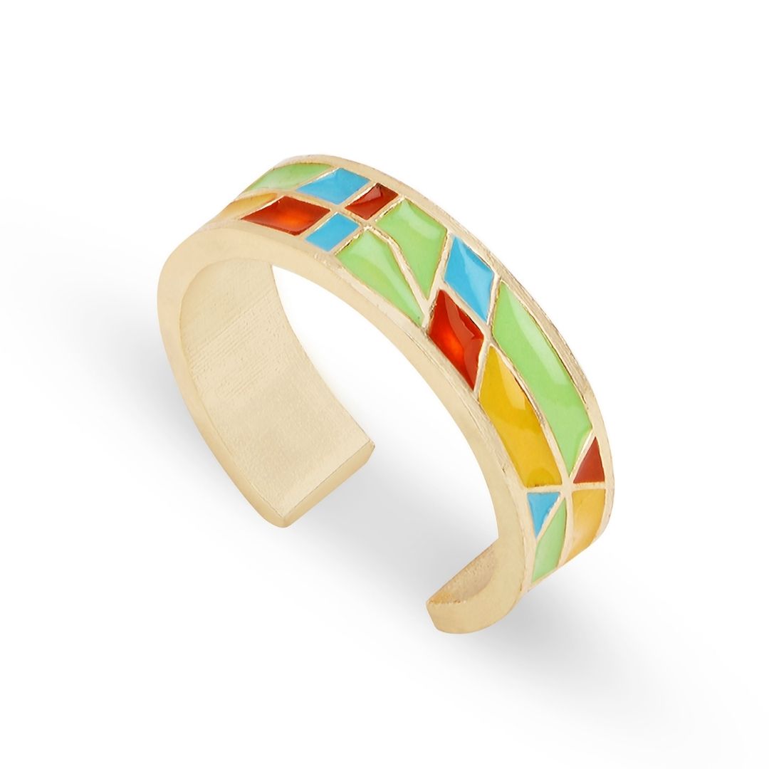 Wedge Ring Stacker Trio