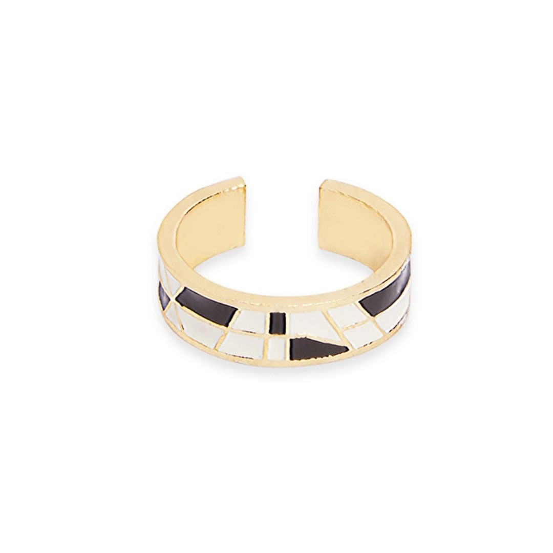 Monochrome Ring Duo