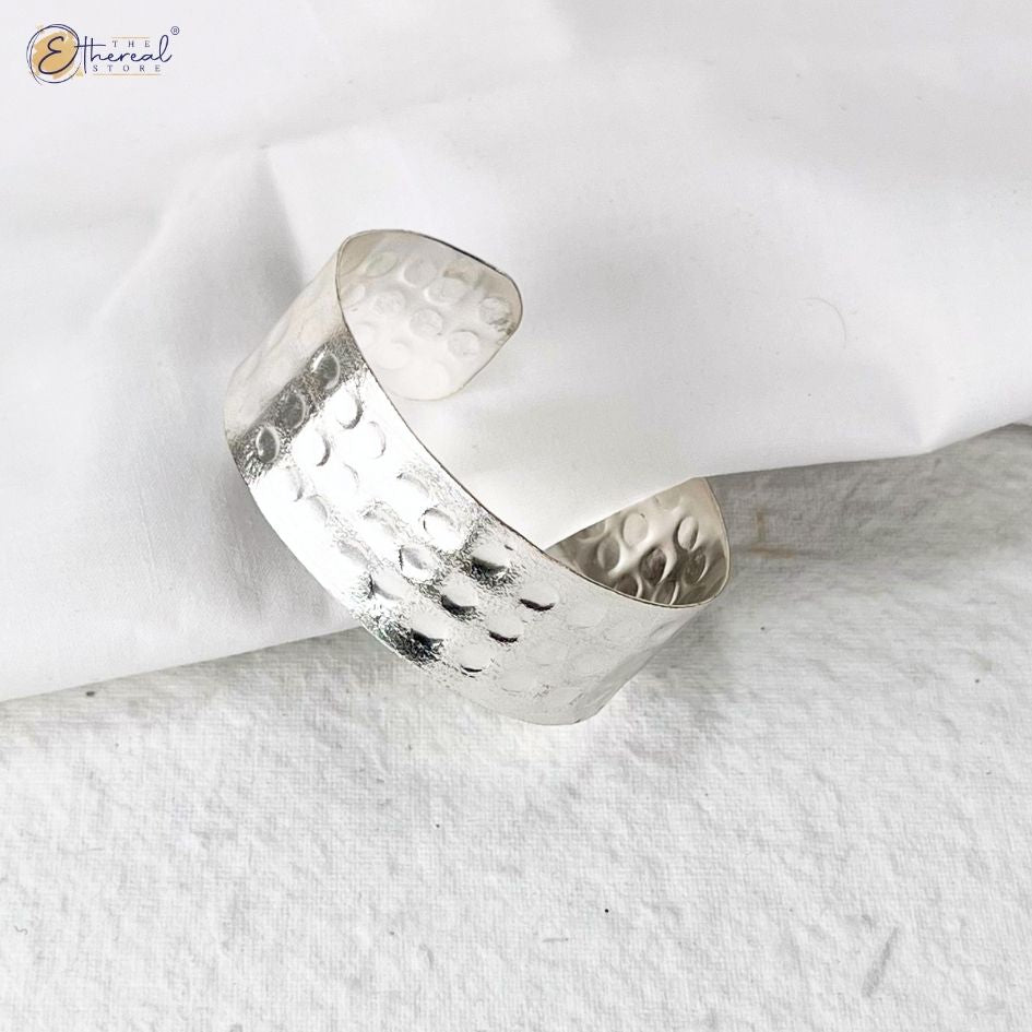 Adya Hammered Arm Cuff