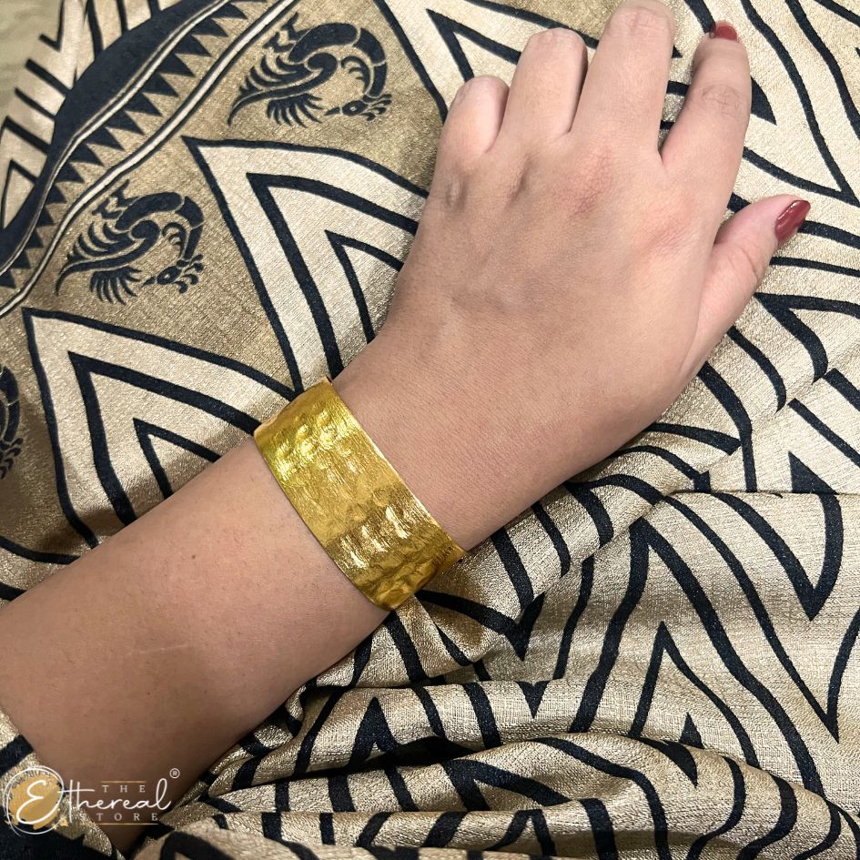 Adya Hammered Arm Cuff