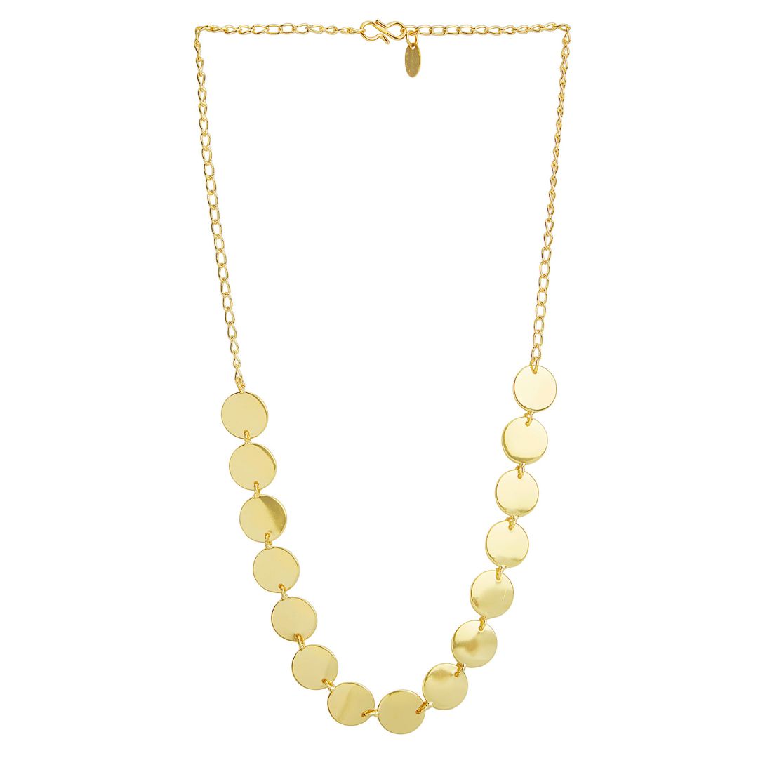 Dawn Gold Coin Necklace