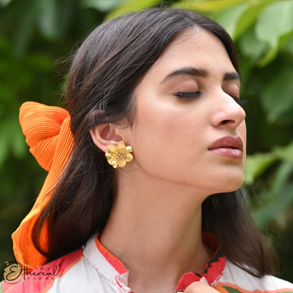 Floral Petra Studs