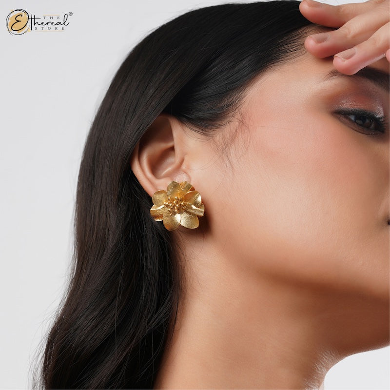 Floral Petra Studs