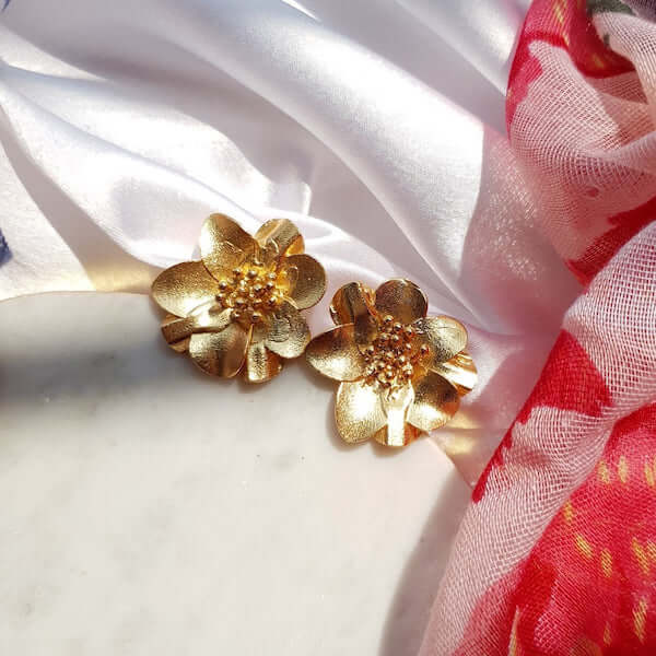 Floral Petra Studs