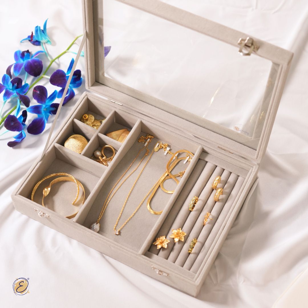 Grey Jewellery Organizer