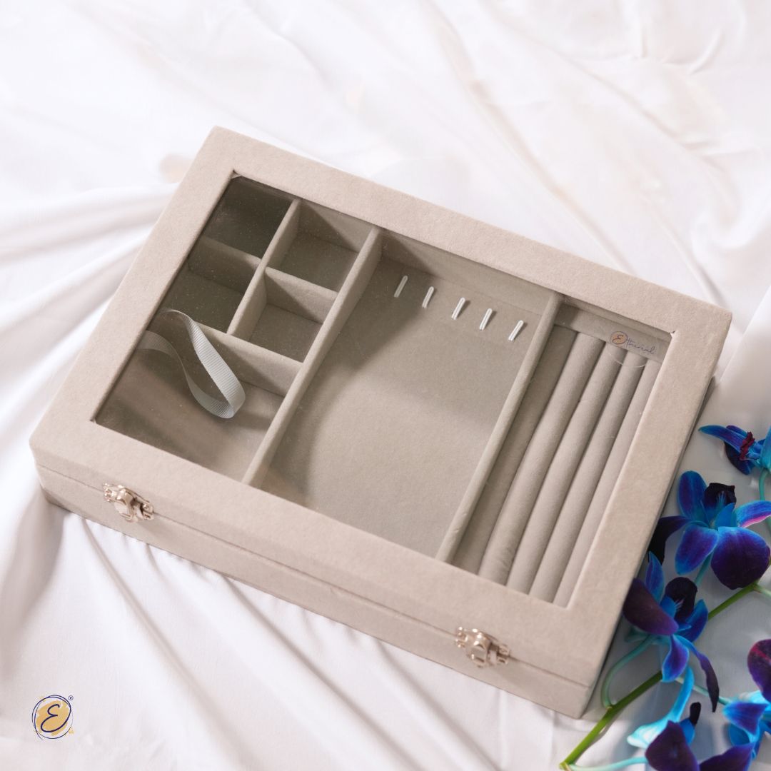 Grey Jewellery Organizer