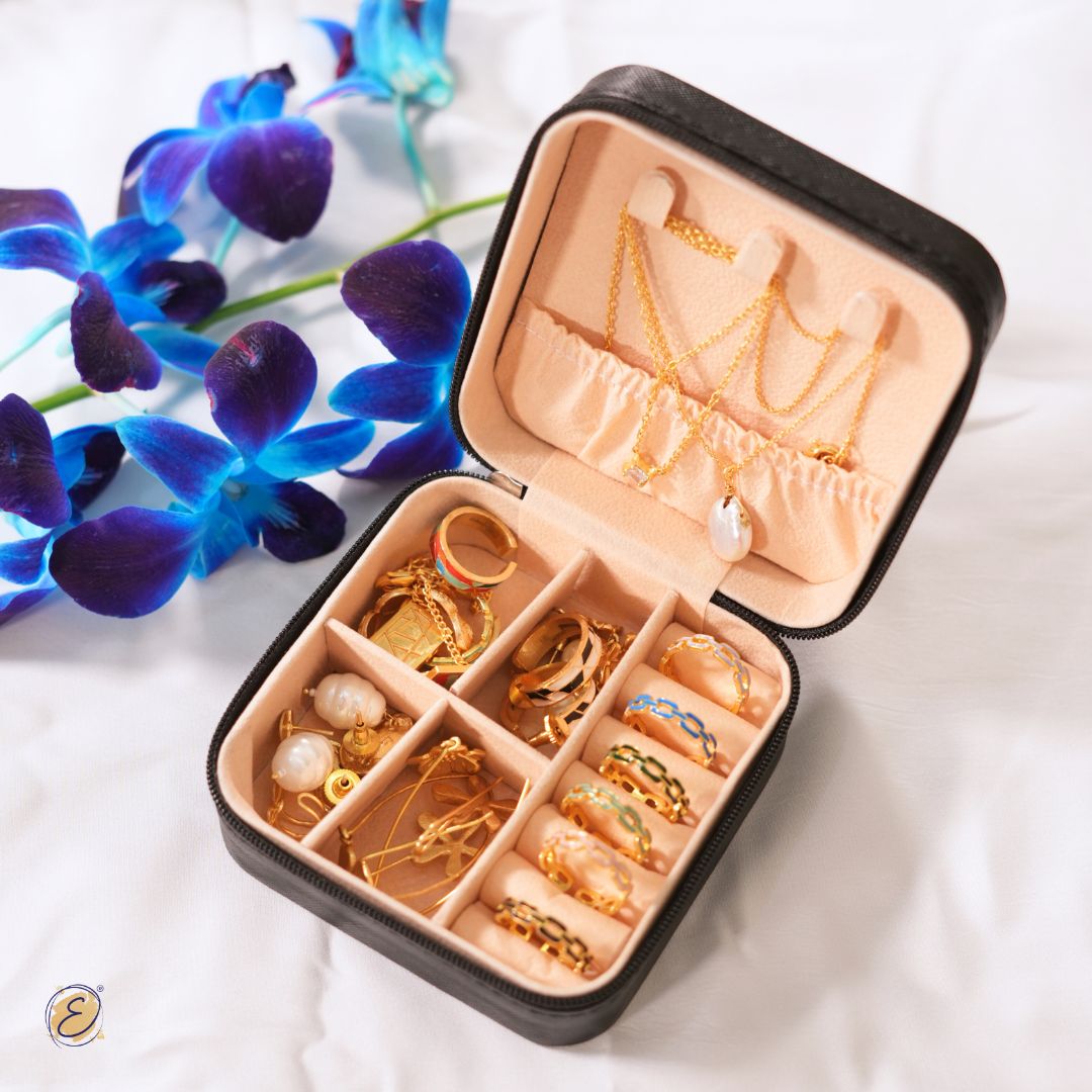 Mini Jewellery Organizer Black