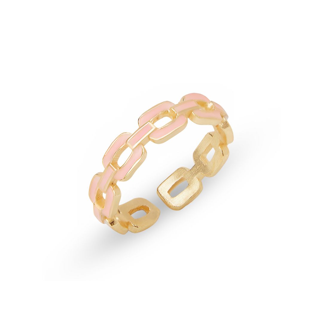 Link Ring Pastel Trio