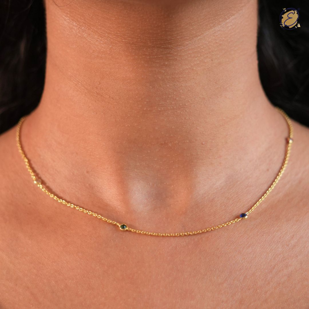 Petite Isla Necklace Multicolour