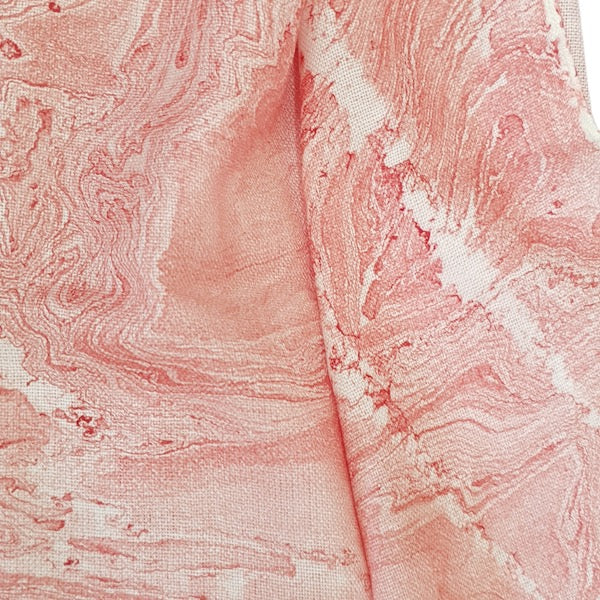 red marble print stole
