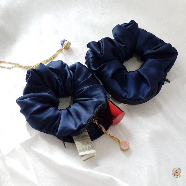 Navy Blue - Zipper