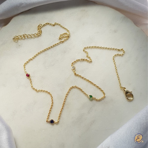 Petite Isla Necklace Multicolour