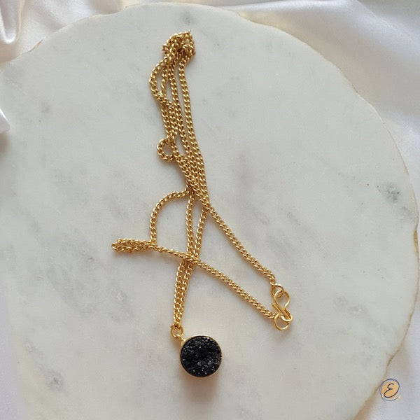 Black Sole Necklace