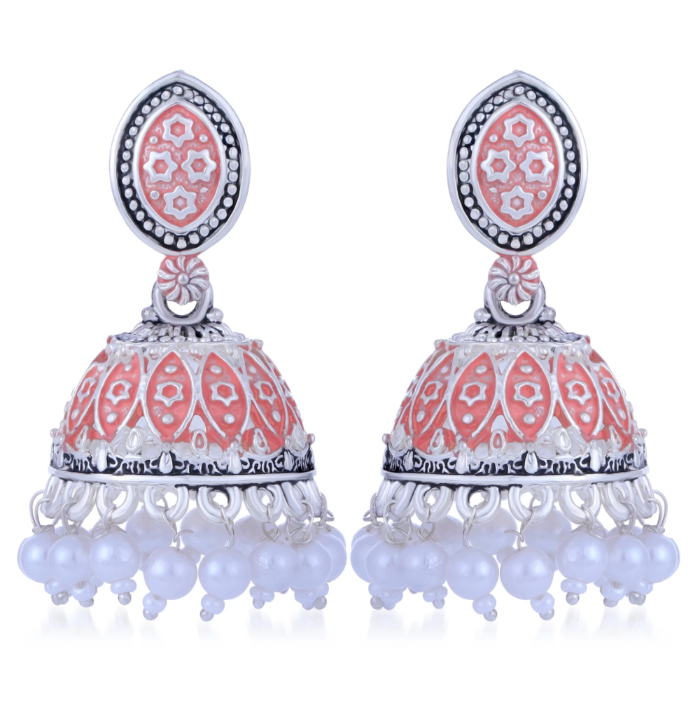 Peachy Jhumka