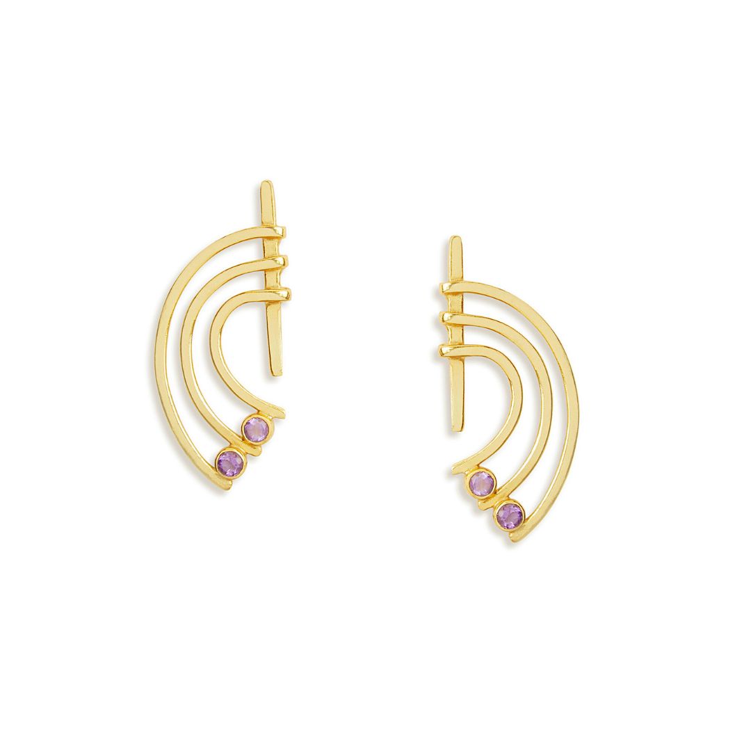 Melody Danglers with Amethyst