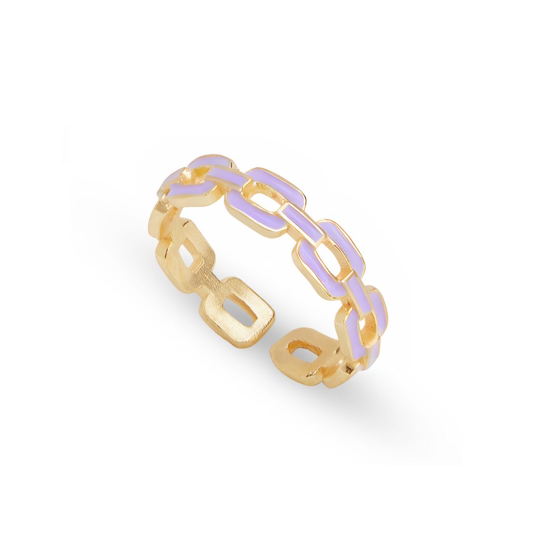 Link Ring Lavender