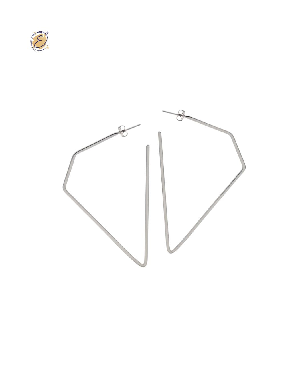 Prism Hoops Silver | Made to Order