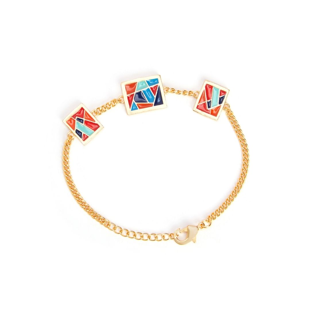 Buy Ted Baker Women Red Glass Heart Bracelet Online - 872365 | The  Collective