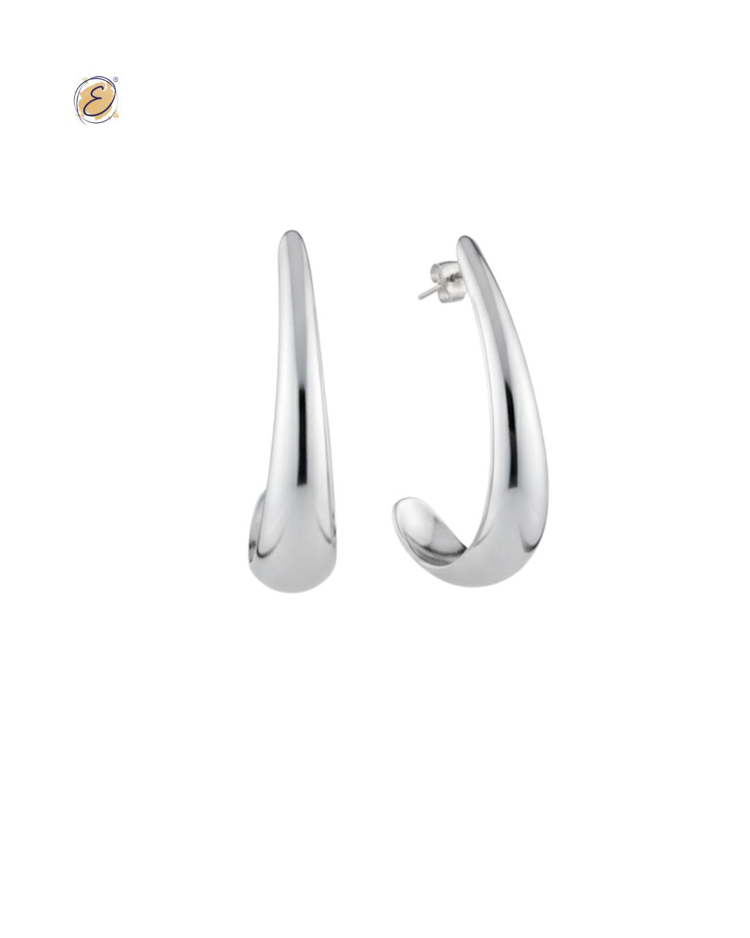 Dew Orecchini A Cerchio In Argento 925 – Modello 66020HP027 – Diametro 20mm