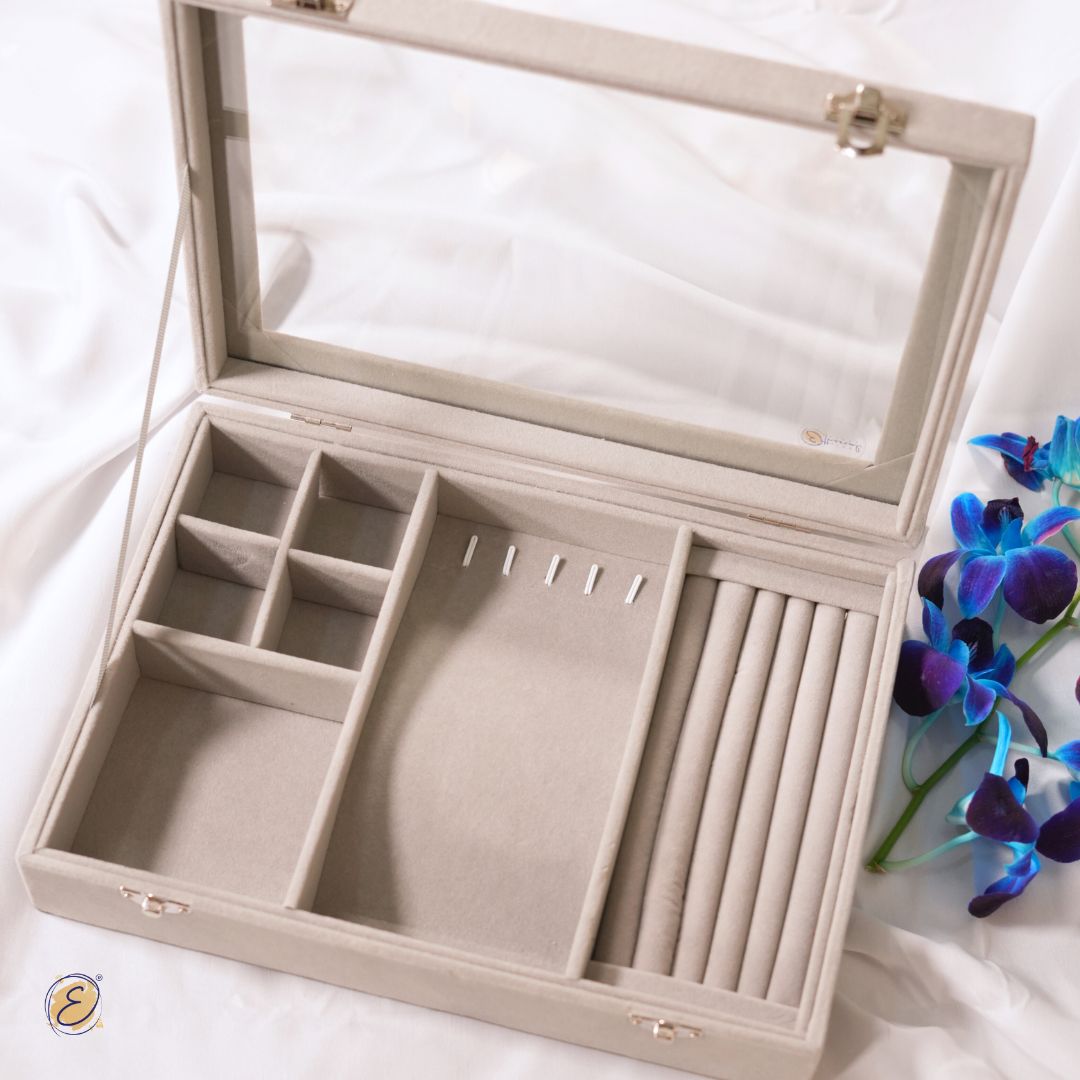 Grey Jewellery Organizer