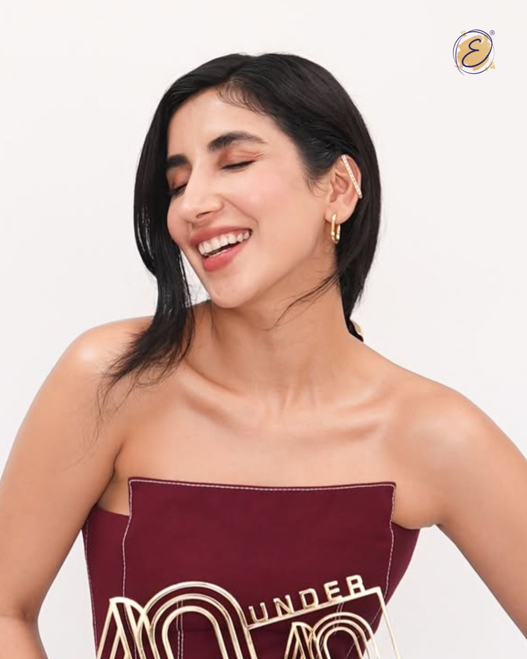 Parul Gulati in Amara Glitter Box Earcuff