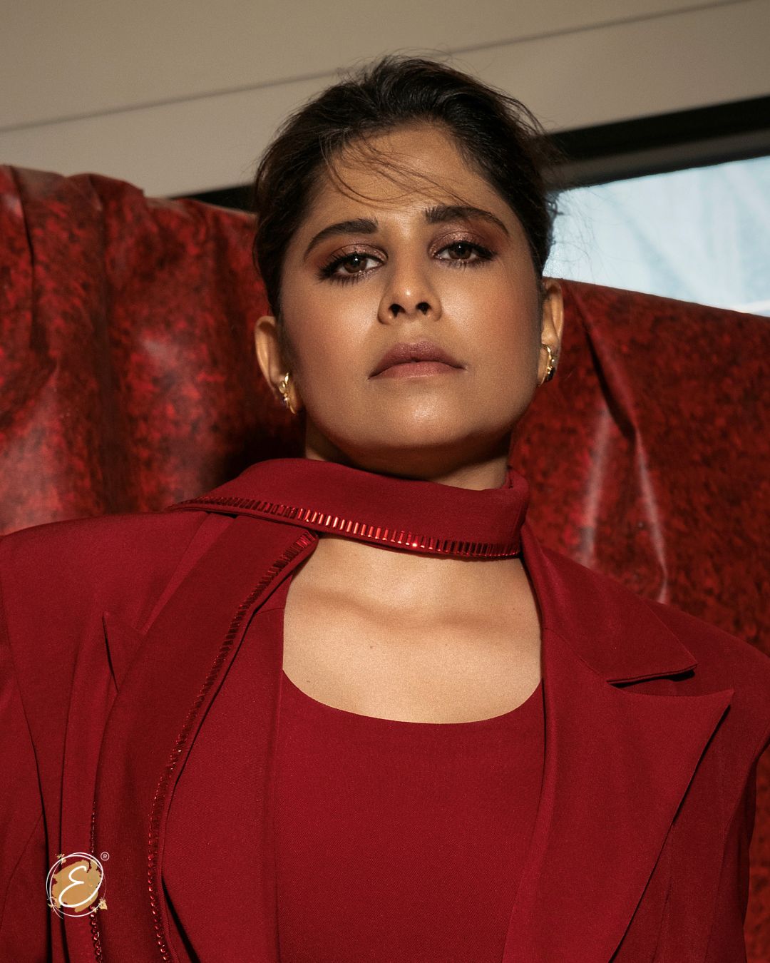 Sai Tamhankar in Mahi Lobe Cuff Gold