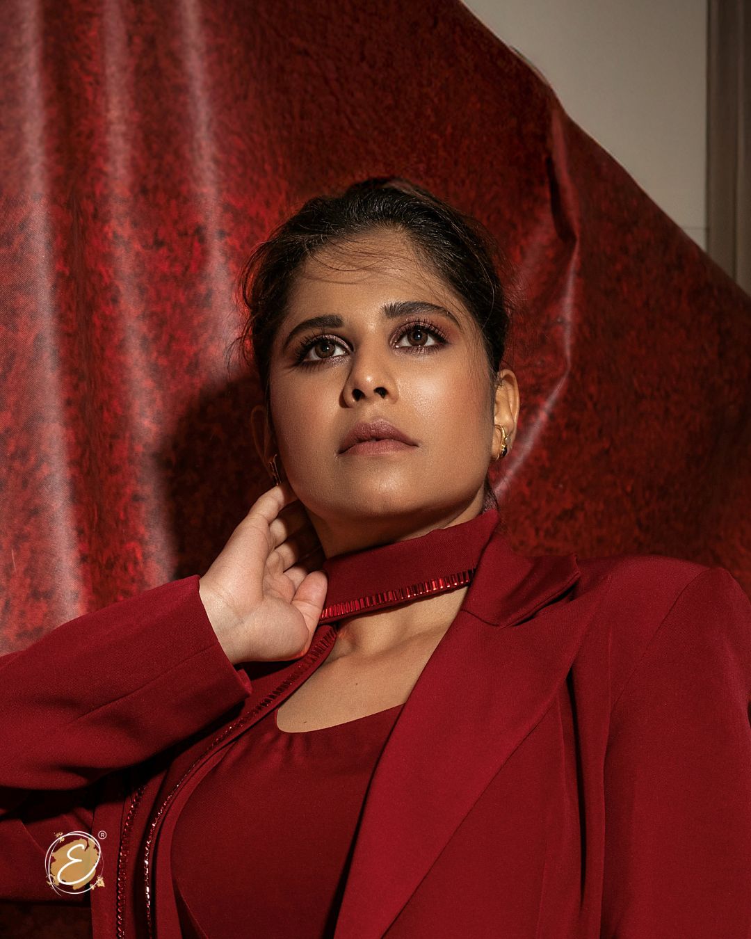 Sai Tamhankar in Mahi Lobe Cuff Gold