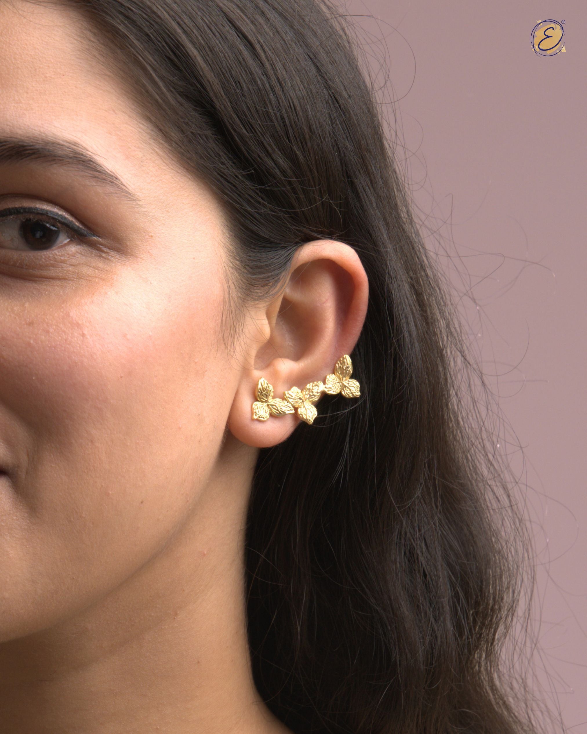 Aranya  Bougainvillea Ear Climber