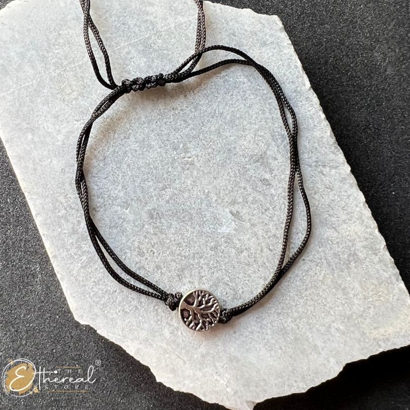 Tree Of Life Charm Thread Anklet