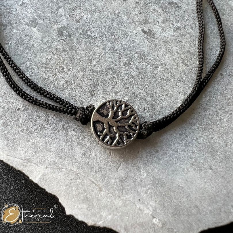 Tree Of Life Charm Thread Anklet