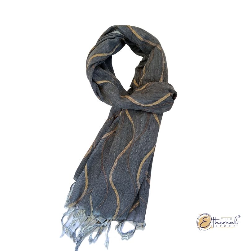 charcoal grey stole