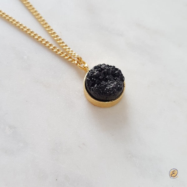 Black Sole Necklace