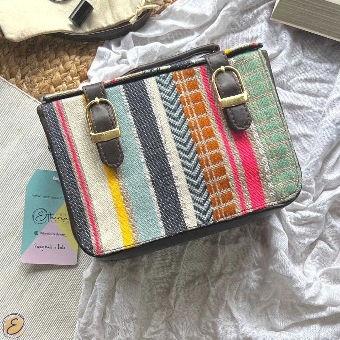 Desence Girl's Solid Stylish Box Sling Bag (Pink) : Amazon.in: Fashion